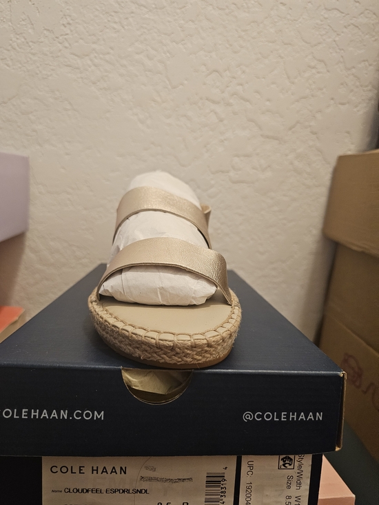 Cole Haan Shoes - Cole Haan Women's Espadrille Slide Sandals in Beige